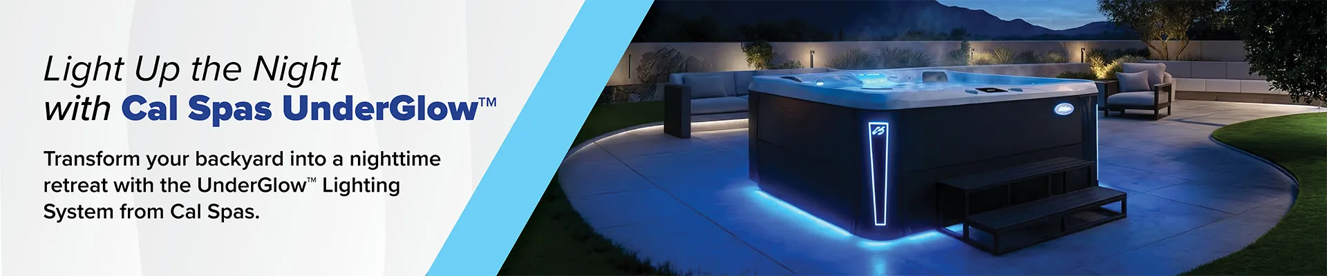 Calspas hot tub being used in a family setting - Costamesa