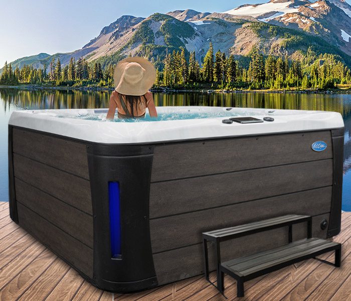 Calspas hot tub being used in a family setting - hot tubs spas for sale Costamesa